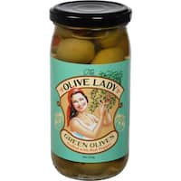 the olive lady olives stuffed green 360g