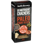 health discovery nutrient crackers paleo four seeds 150g