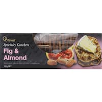 ob finest crackers fig & almond 150g