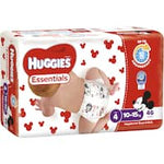 huggies essentials nappies size 4 (10-15kg) 46pk