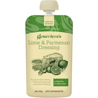 genevieves salad dressing lime & parmesan 245g