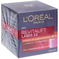 loreal paris revitalift day cream laser x 3 spf15 50mL