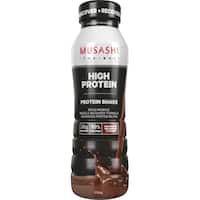 musashi high protein protein shake iced chocolate rtd 375mL