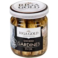 riga gold sardines smoked in oil 100g