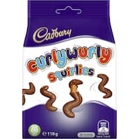 cadbury curly wurly share pack squirlies bites 110g