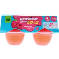 countdown jelly raspberry flavoured 4pk