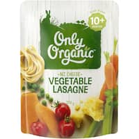 only organic stage 3 baby food vegetable lasagne 170g