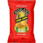 mexicano corn chips sea salt & lime 170g