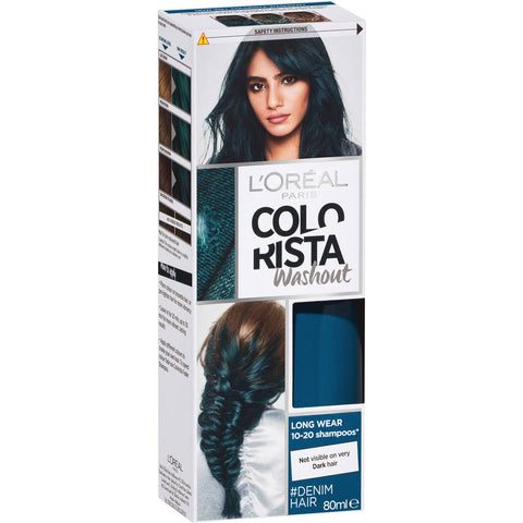 l'oreal colorista hair colour wash out denim each
