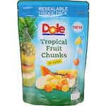 dole tropical fruit chunks in juice 400g