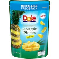 dole pineapple pieces in juice 400g