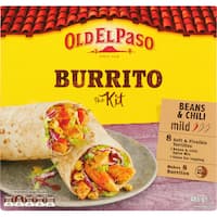 old el paso mexican burrito kit 485g