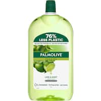 palmolive foaming hand wash antibacterial lime & mint 1L