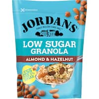 jordans granola low sugar almond hazelnut 500g