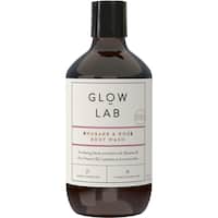 glow lab body wash rhubarb & rose 400mL