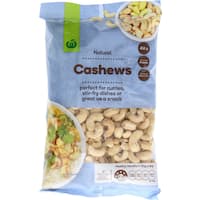 countdown cashews natural 450g
