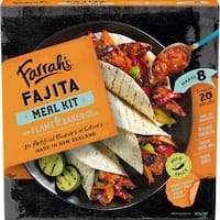 farrahs mexican crispy fajita meal kit 470g