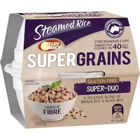 sunrice quick cups rice super grains super duo 2pk