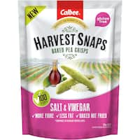 harvest snaps pea snacks salt & vinegar 93g