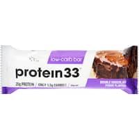 horleys protein 33 low carb nutrition bar choc fudge 60g