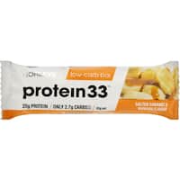horleys protein 33 low carb nutrition bar caramel & banana 60g