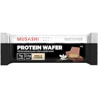 musashi creme filled vanilla protein wafer 40g