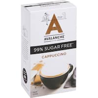 avalanche 99% sugar free coffee mix cappuccino 160g 10 sachets