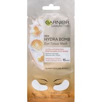 garnier hydrabomb eye tissue mask orange extract 6g
