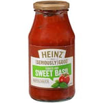 heinz seriously good pasta sauce tomato & basil 525g