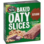 mother earth oaty slices muesli bars afghan 240g 6pk