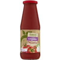 macro organic pasta sauce passata 700g