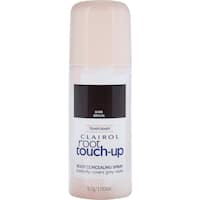 clairol root touch up spray hair colour dark brown 100mL