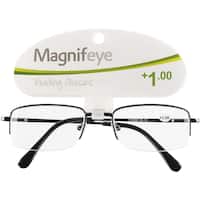 magnifeye reading glasses style d +1.00
