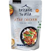 passage to asia indonesian chicken satay simmer sauce 200g