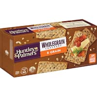 huntley & palmers wholegrain crackers 8 grains 250g