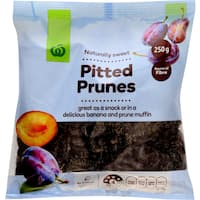 countdown prunes pitted 250g