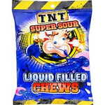 tnt super sour sweets liquid filled chews 150g