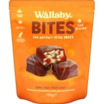 wallaby bites fruit & nut bites dark choc coated gluten free 150g