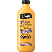 charlies quencher chilled fruit drink peach & passionfruit 1.5L
