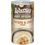 wattie's very special canned soup potato & leek 535g