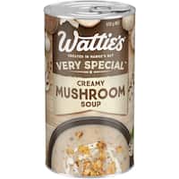 wattie's very special canned soup creamy mushroom 520g