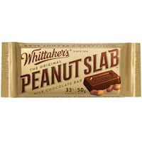 whittakers chocolate bar peanut slab 50g