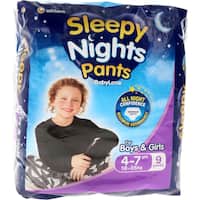 babylove sleepynights bed wetting pants 4-7 years 9pk