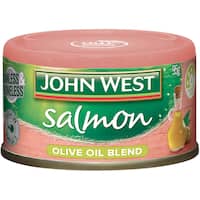 john west tempters salmon in olive oil 95g