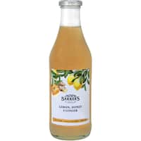 barkers fruit syrup lemon, honey & ginger 710mL