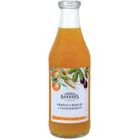 barkers fruit syrup orange/barley with passionfrt 710mL