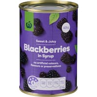 countdown blackberries in syrup 425g