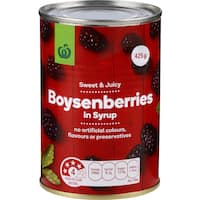 countdown boysenberries in syrup 425g