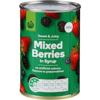countdown mixed berries in syrup 400g