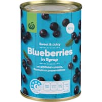 countdown blueberries in syrup 425g